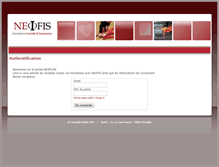 Tablet Screenshot of moniteurs.neofis.fr